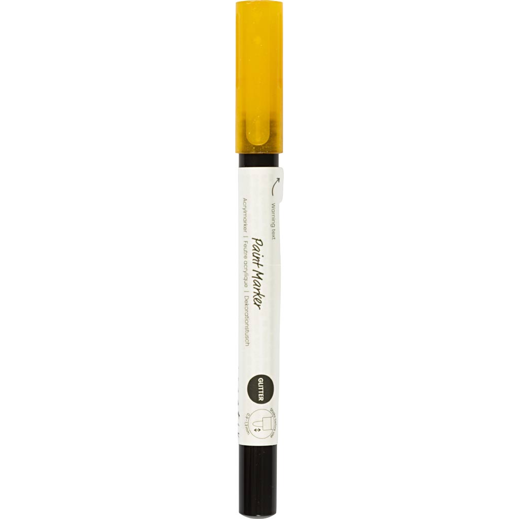 Decorative Marker line 09-13mm - Gold Glitter