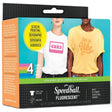 Speedball Fabric Inks Set - Fluorescent Colours