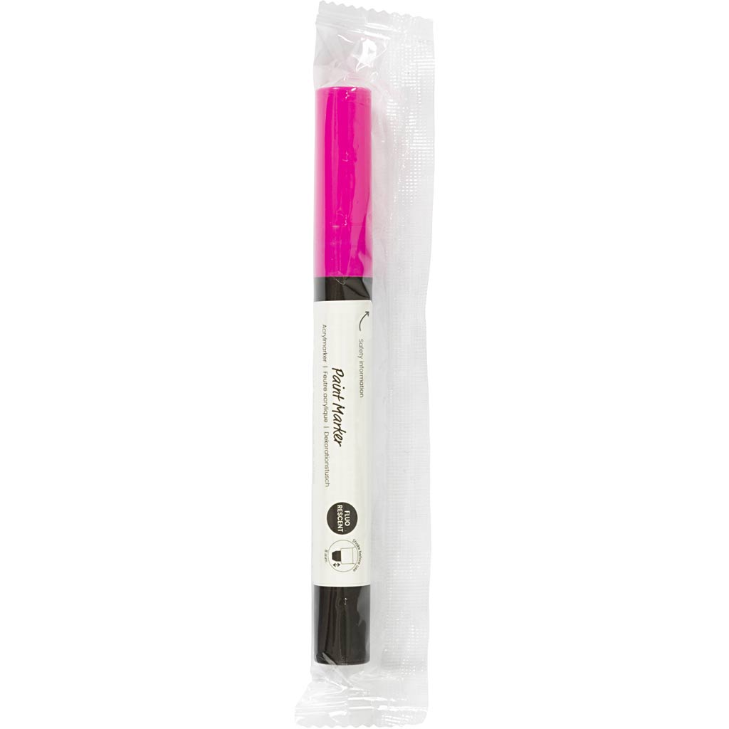 Decorative Marker line 8mm - Fluorescent Pink