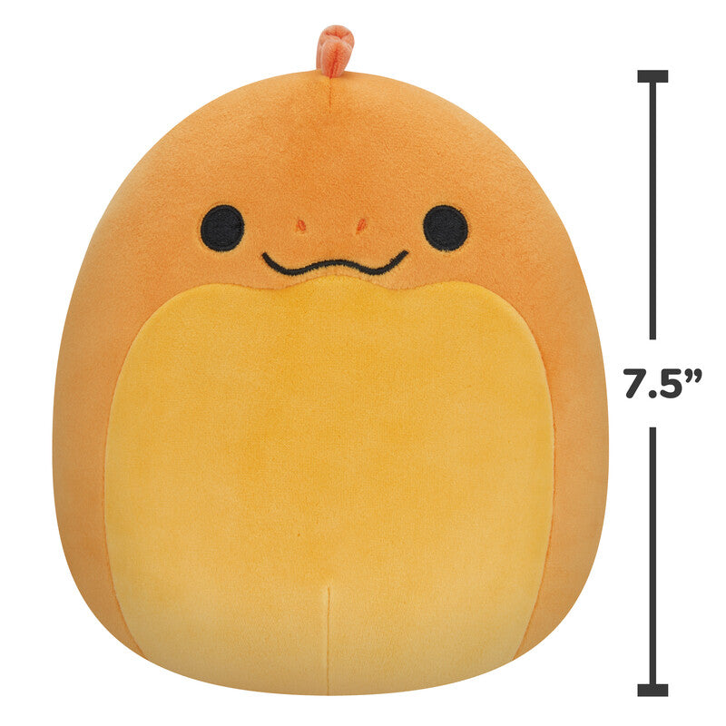 Squishmallow 7.5 Inch Onel - Orange Eel