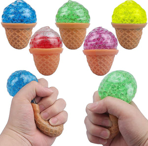 Squeeze Ice Cream with Beads