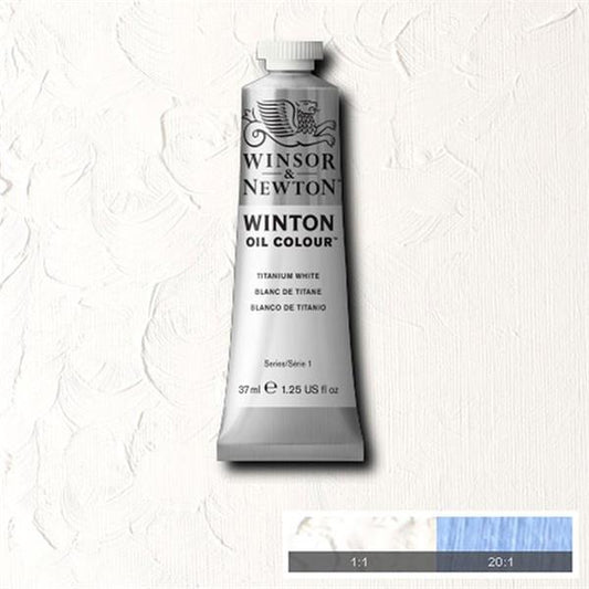 Winton Oil Colour Titanium White 37ml Tube