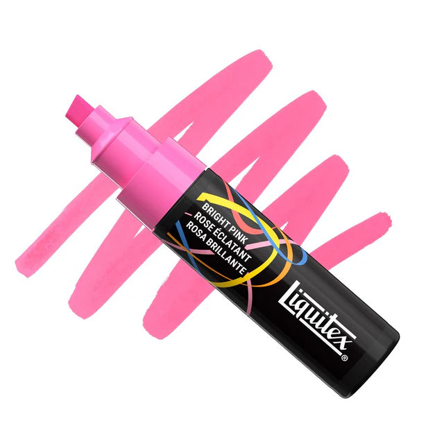 Liquitex Marker 8mm - Bright Pink