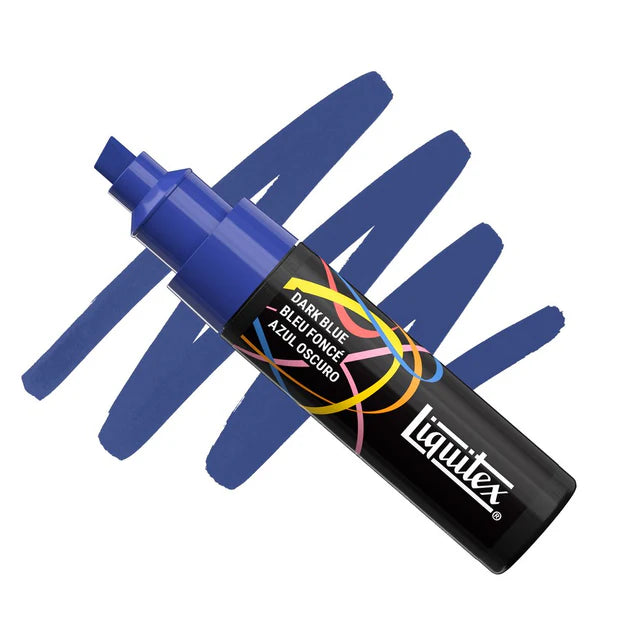 Liquitex Marker 8mm - Dark Blue