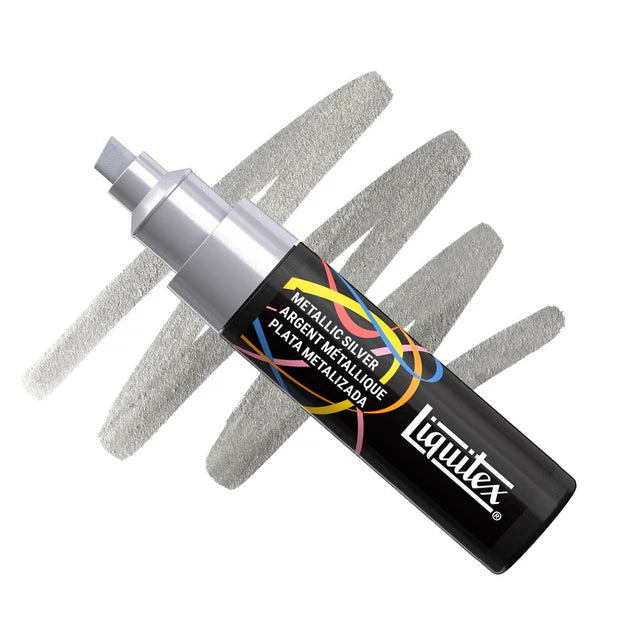 Liquitex Marker 8mm - Metallic Silver