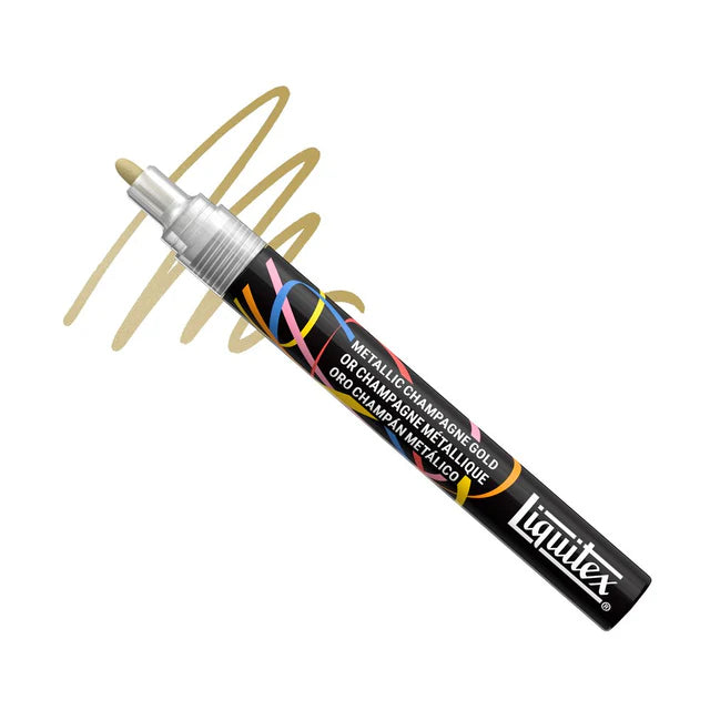 Liquitex Marker 2mm - Metallic Champagne Gold