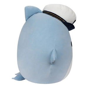 Squishmallows 20 Inch Samir Whale with Sailor Hat