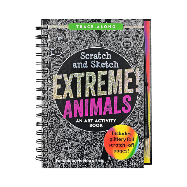 Scratch & Sketch Book - Extreme Animals