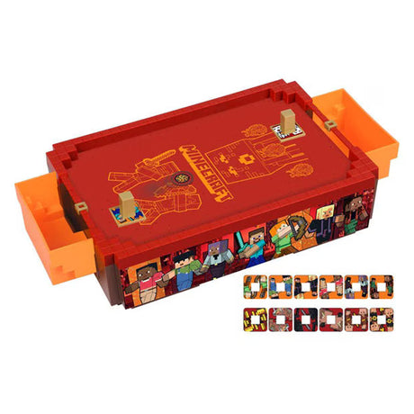 Minecraft Arcade Air Hockey Game - Nether Version