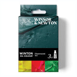 Winton Oil Colour - Fluorescent Set (3x37ml)