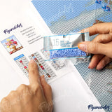 Diamond Art Kit 40x50cm - Van Gogh Starry Night Over The Rhone