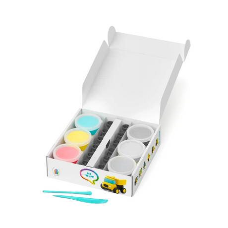 Hey Clay - Construction Vehicles Set (12 Cans)