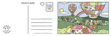 Bobbie Goods Postcard Colouring Book