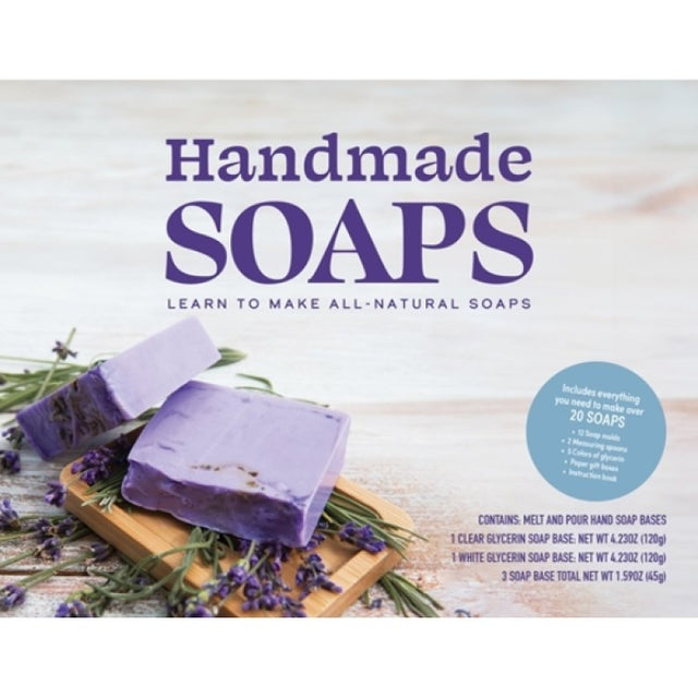 Handmade Soaps Kit & Book