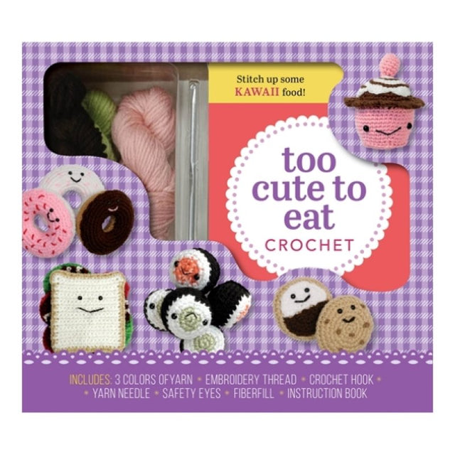 Crochet Kit & Book - Too Cute to Eat