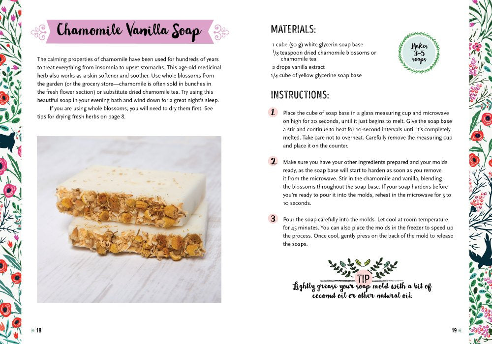 Handmade Soaps Kit & Book