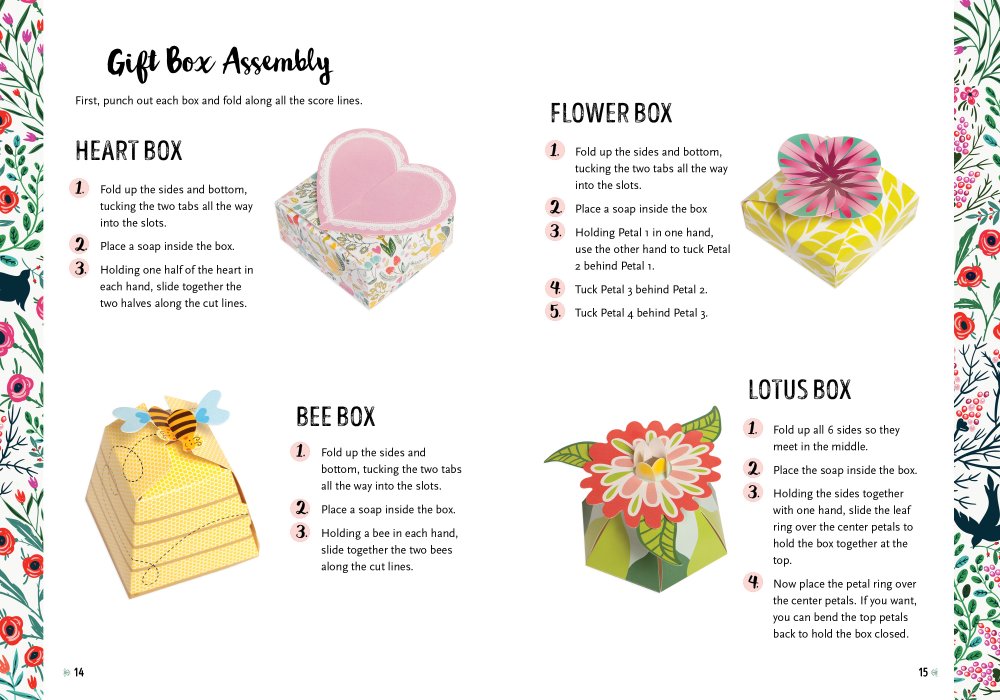 Handmade Soaps Kit & Book