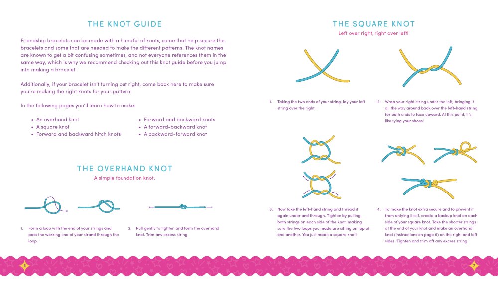 Friendship Bracelet Kit & Book