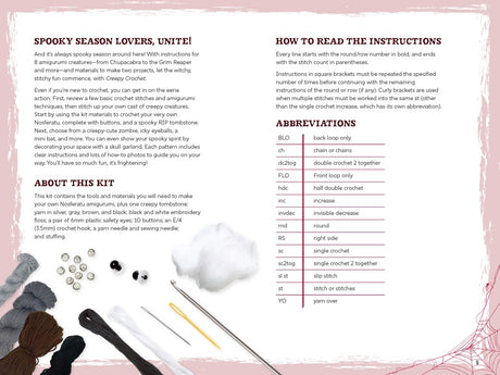 Creepy Crochet Kit & Book