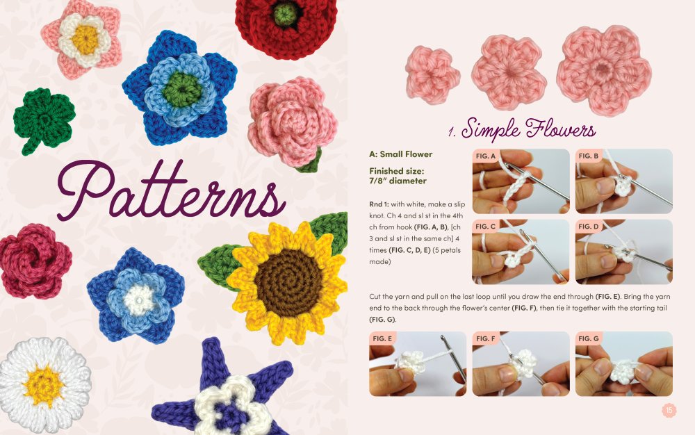 Crochet Botanicals Kit & Book