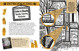 Color & Sleuth: Ghost Town - A Spooky Colouring Mystery Book