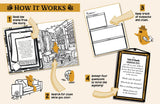 Colour & Sleuth: Haunted City - A Spooky Colouring Mystery Book