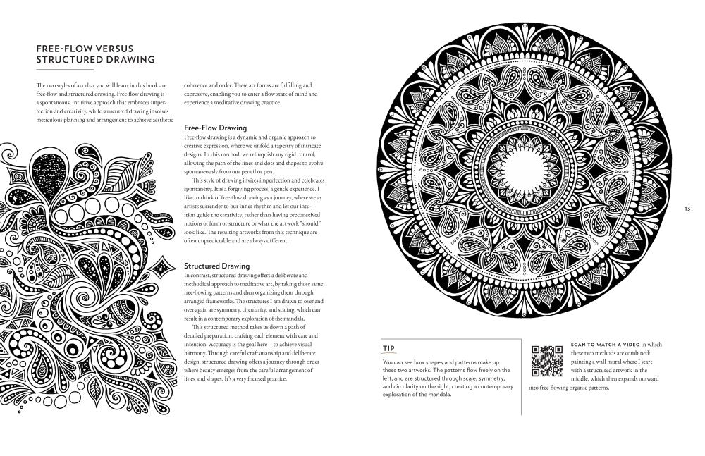 Meditative Drawing Book