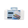 Elements Watercolour 12 Half Pan Set with Mini Brush