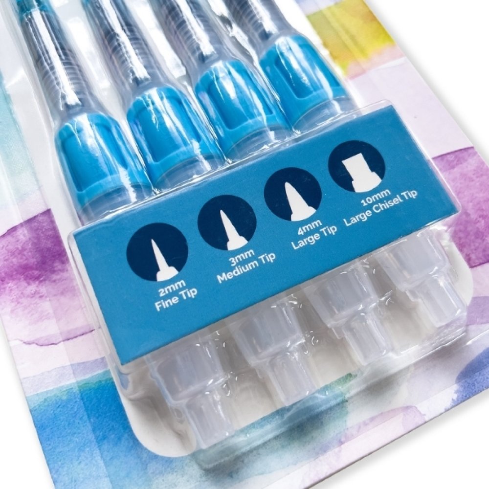 Elements Push Button Waterbrush (Pack of 4)