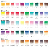 Winsor & Newton Studio Pencil Collection - Colour Pencil Set (50 Pieces)