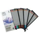 Winsor & Newton Studio Pencil Collection - Colour Pencil Set (50 Pieces)
