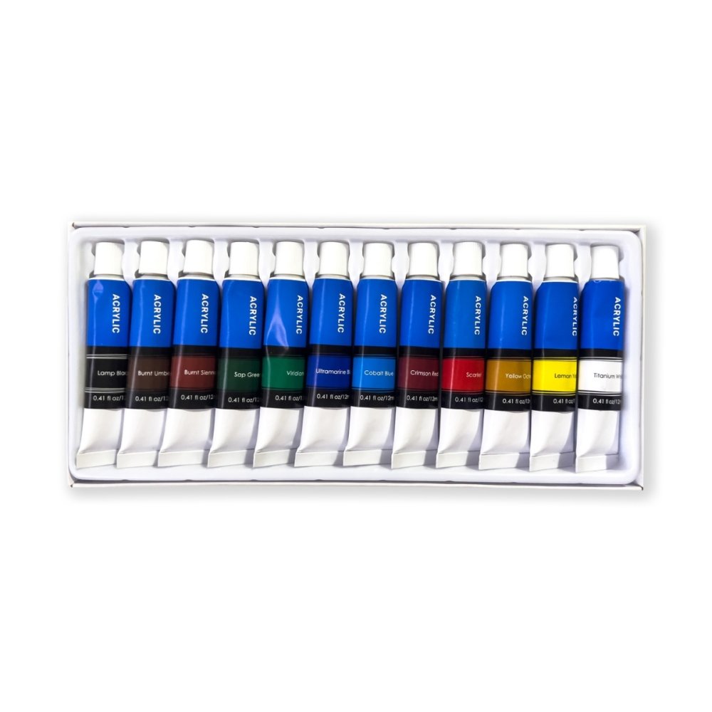 Create Acrylic Paint Bundle (21 Piece Set)