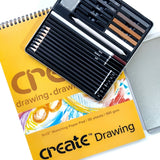 Create Sketching Bundle (27 Piece Set)