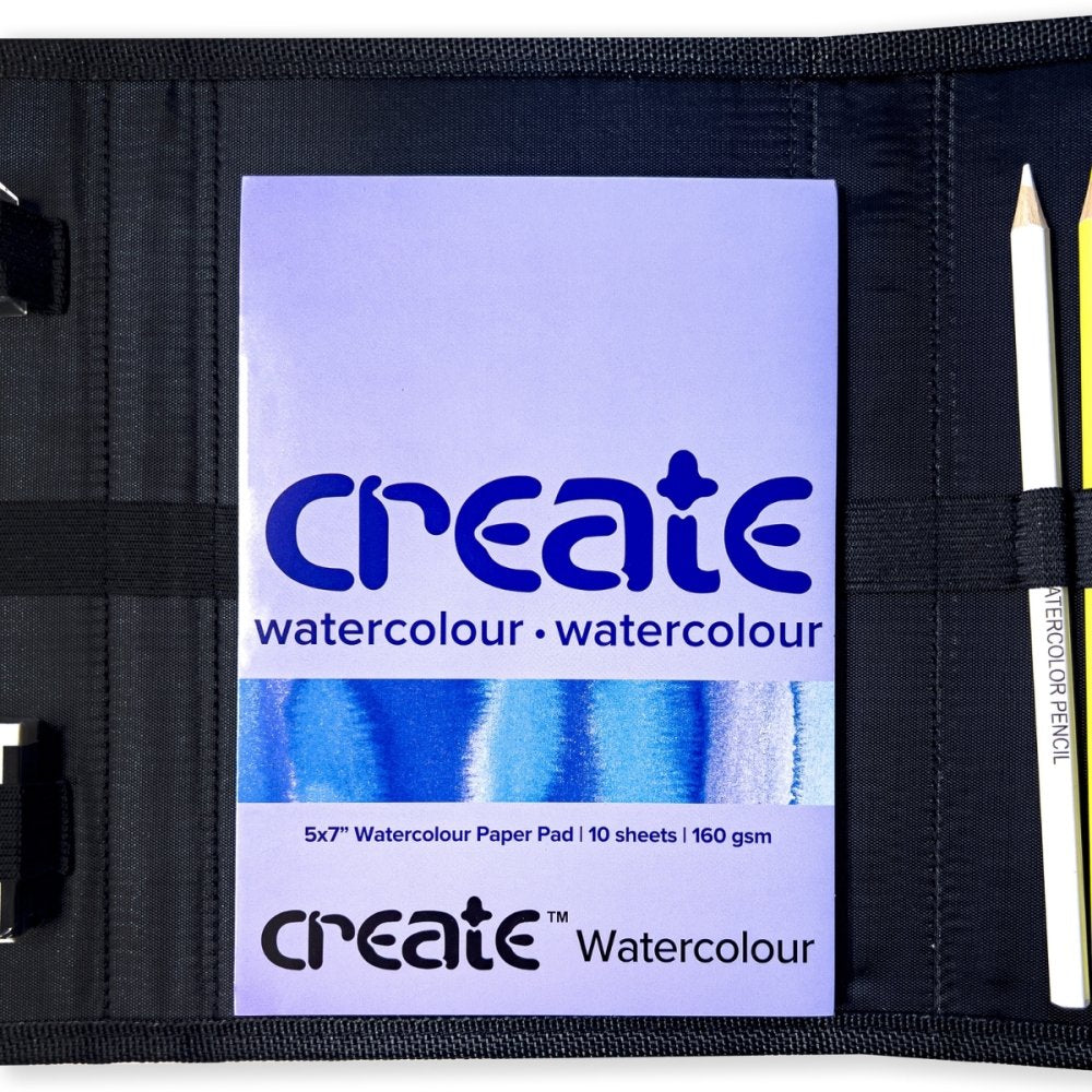 Create Watercolour Travel Bag (28 Piece Set)
