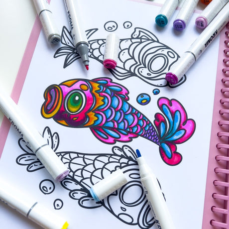 Elements Kroma Alcohol Markers Box Set (60 Pieces)