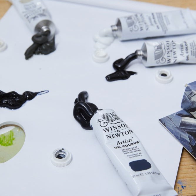 Winsor & Newton Artists' Oil Colour 5x37ml Tubes - Neutral Set