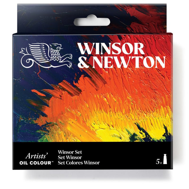 Winsor & Newton Artists Oil Colour - Winsor Set (5x37ml)