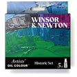 Winsor & Newton Artists Oil Colour - Historic Set (5x37ml)