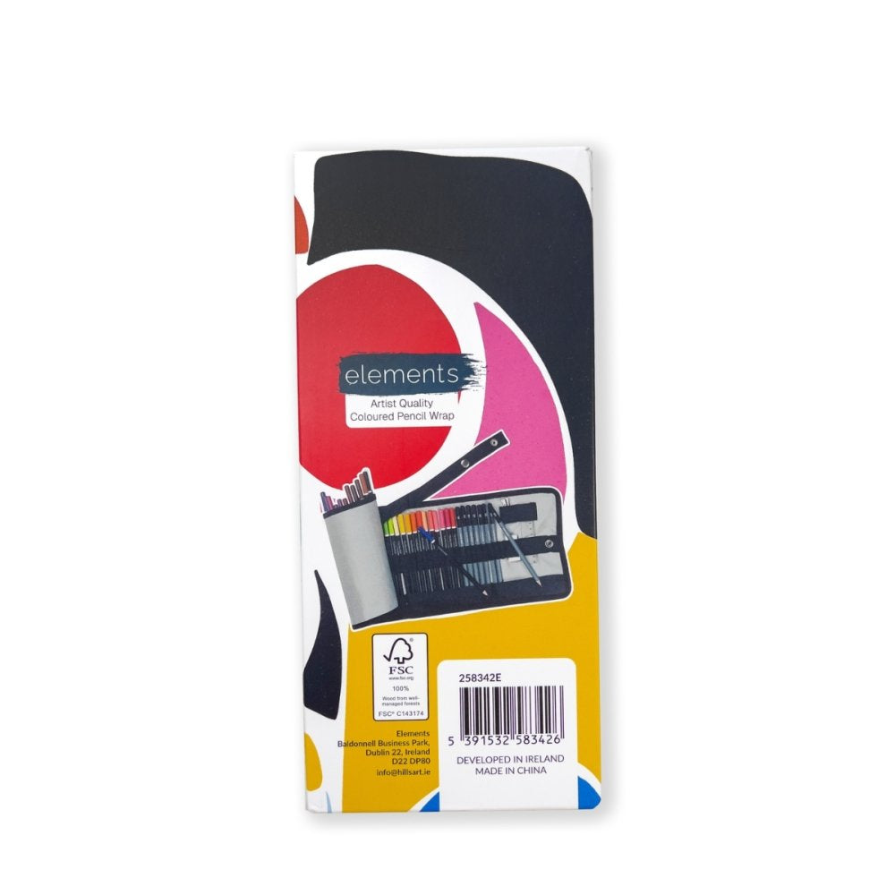 Elements Pencil Wrap Set (48 Pieces)