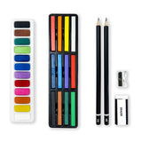 Elements Mixed Media Set in Travel Bag (100 Pieces)