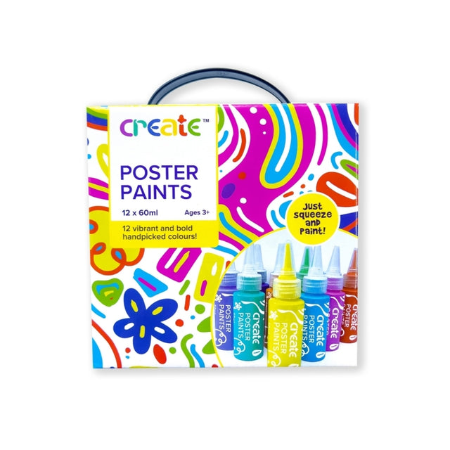 Create Poster Paint Set (12x60ml)