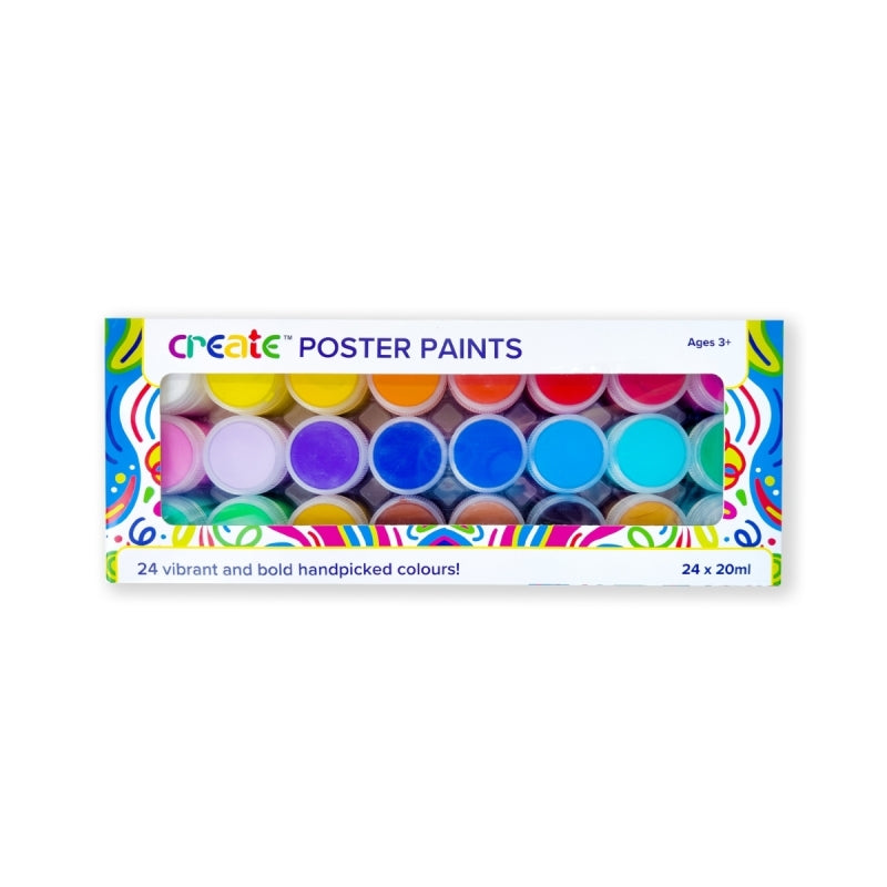 Create Poster Paint Set (24x20ml)
