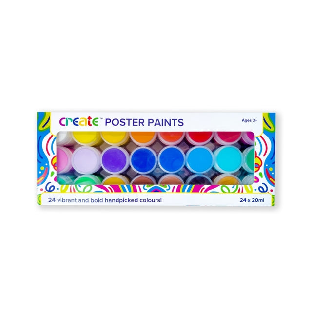 Create Poster Paint Set (24x20ml)