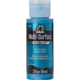 FolkArt Multi-Surface Metallic Acrylic 59ml - Teal Topaz