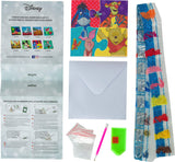 Crystal Art Card Kit - Winnie The Pooh