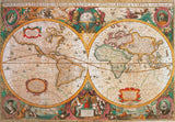 Old Map 1000 Piece Jigsaw Puzzle