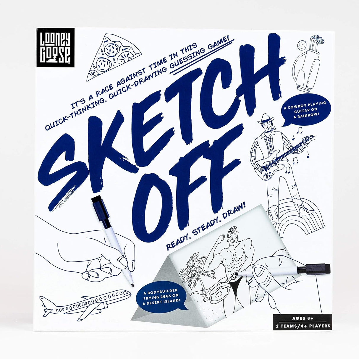 Professor Puzzle Sketch Off Drawing Game