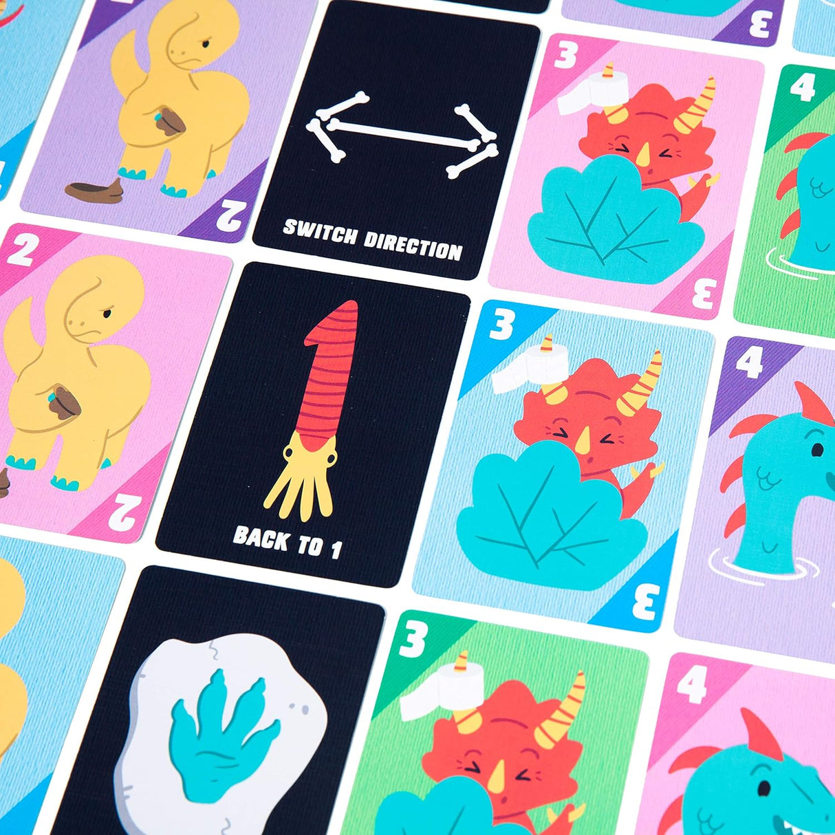 Dino Dump Card Game