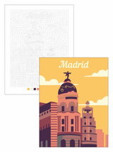 Color By Numbers Book - Travels