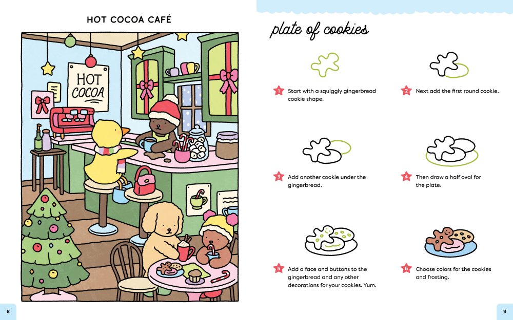 Bobbie Goods Cozy Colouring & Drawing Book